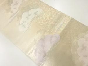 アンティーク　笠松模様織出し袋帯（材料）